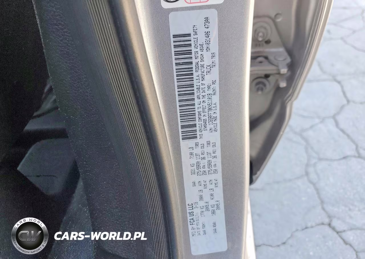 2019 Ram 1500 Big Horn VIN:1C6SRFFT8KN511018 - 12