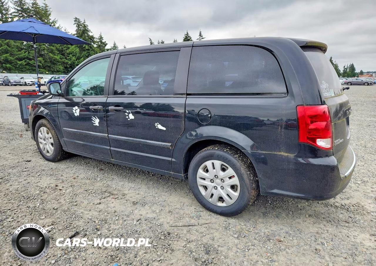 2014 Dodge Grand Caravan Se VIN:2C4RDGBG5ER360599 - 2
