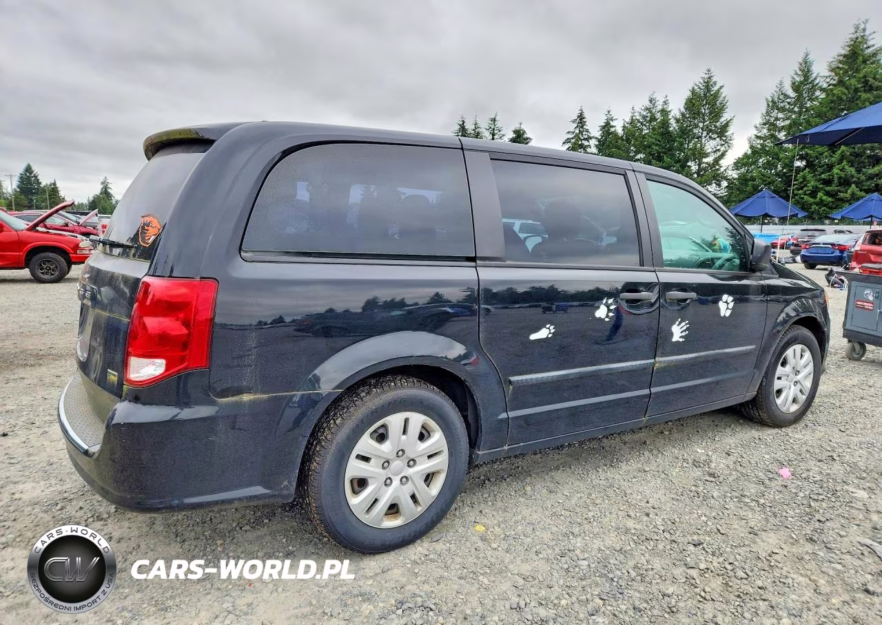 2014 Dodge Grand Caravan Se VIN:2C4RDGBG5ER360599 - 3