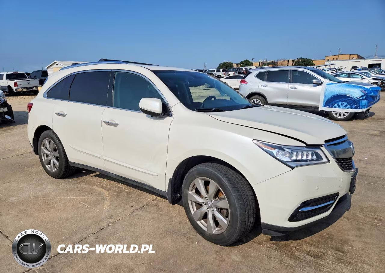 2014 Acura Mdx Advance VIN:5FRYD3H85EB007729 - 4
