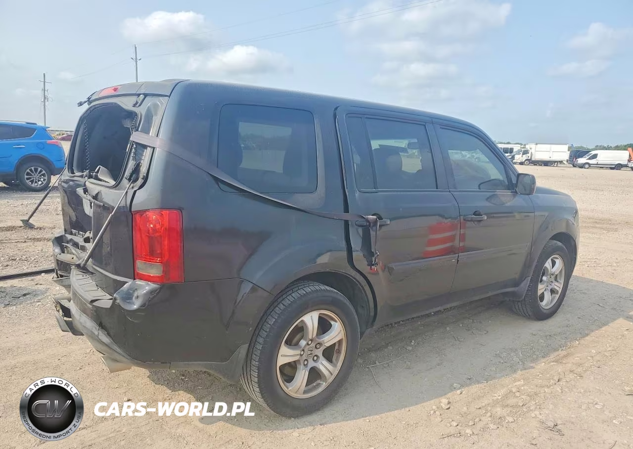 2014 Honda Pilot Ex VIN:5FNYF3H41EB026416 - 3