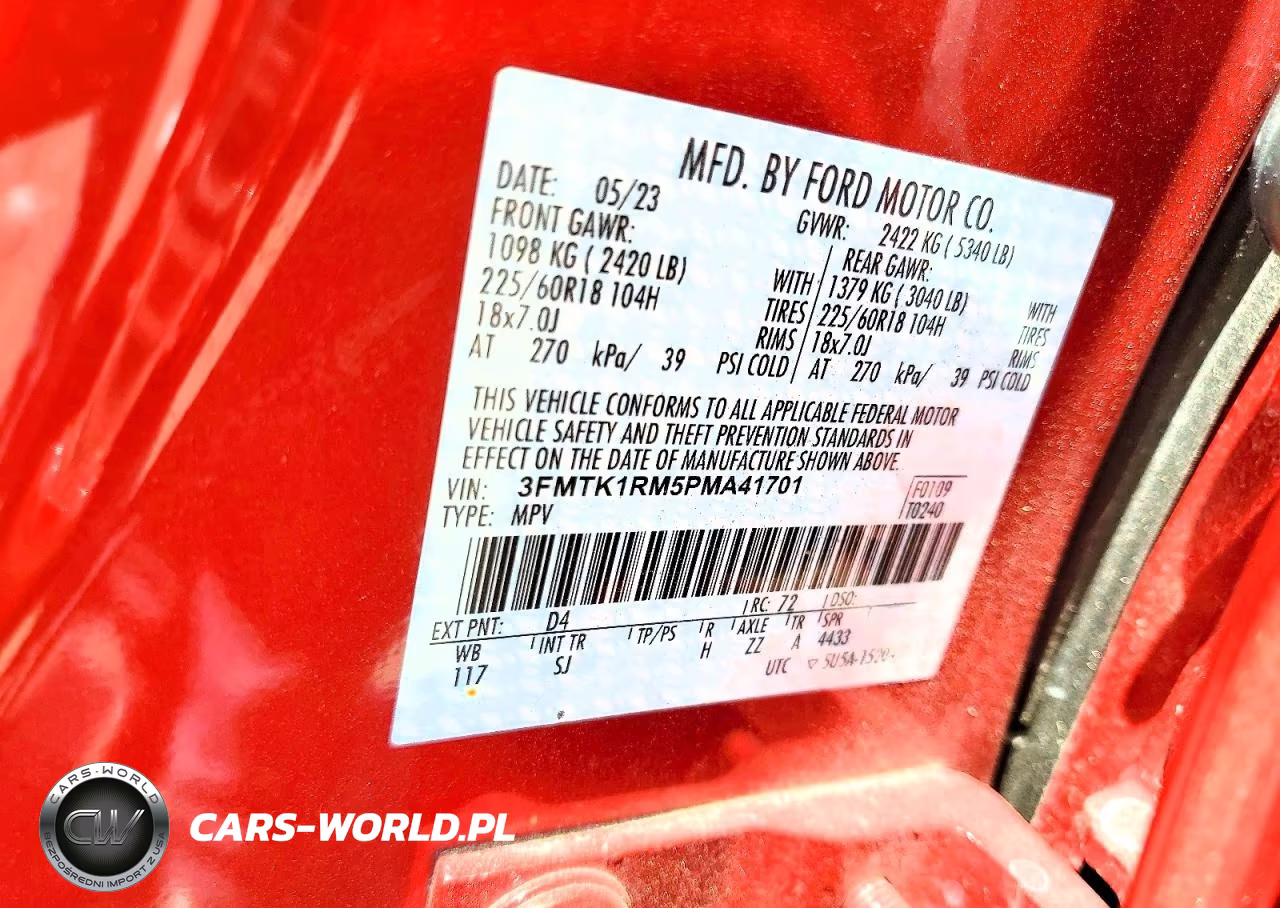 2023 Ford Mustang Mach-E Select VIN:3FMTK1RM5PMA41701 - 13