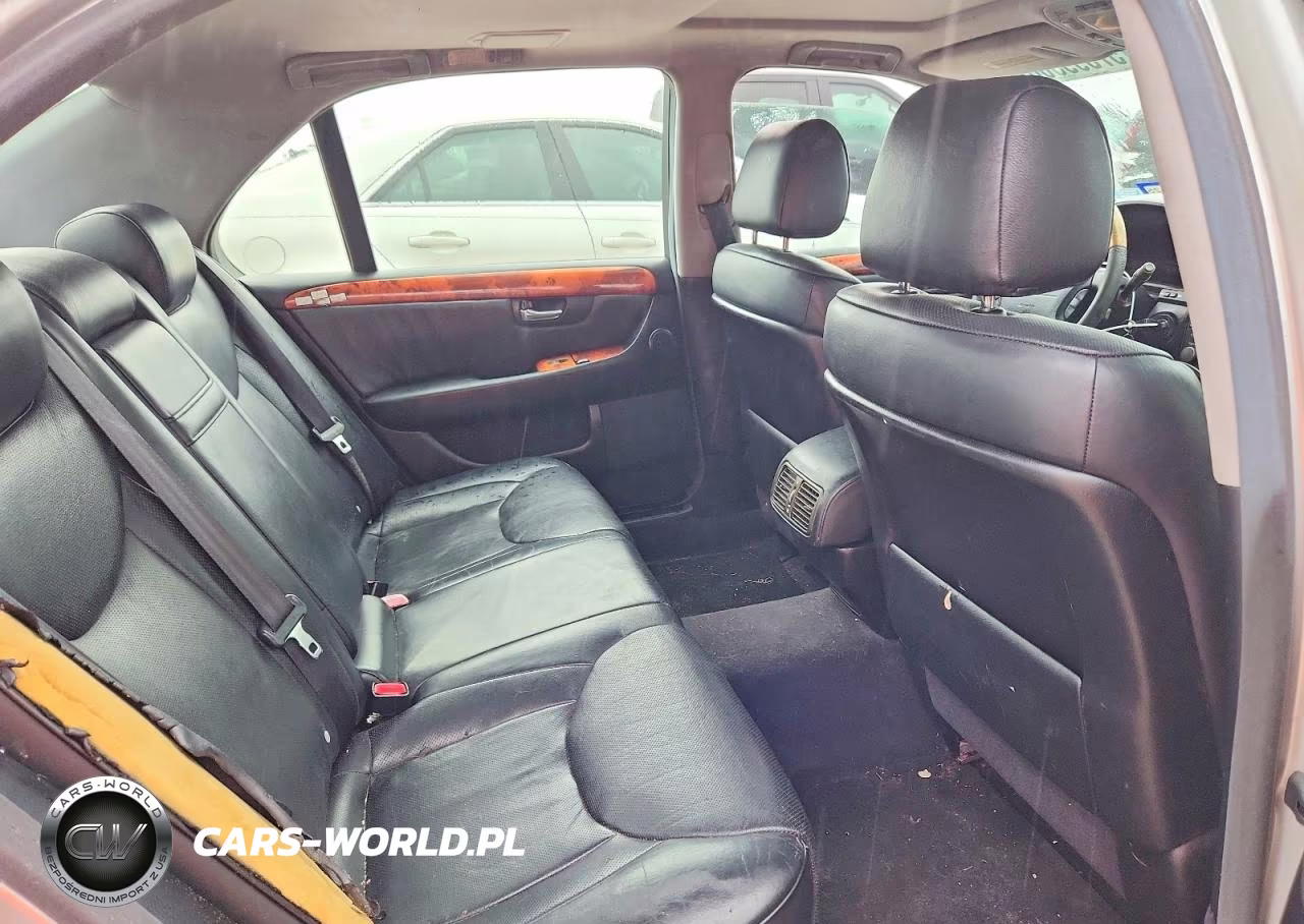 2004 Lexus Ls 430 VIN:JTHBN36F540130125 - 10