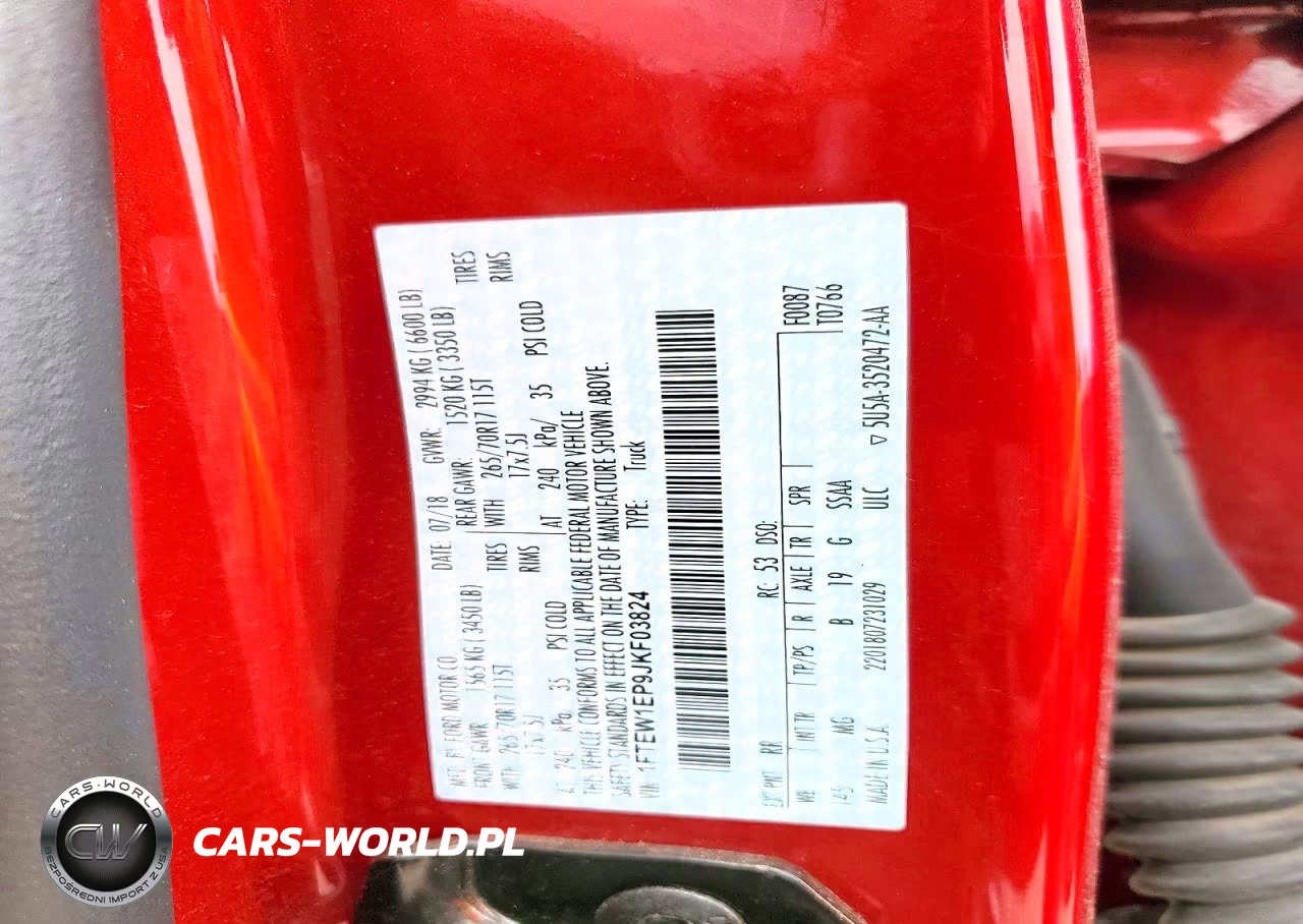 2018 Ford F150 Supercrew VIN:1FTEW1EP9JKF03824 - 12