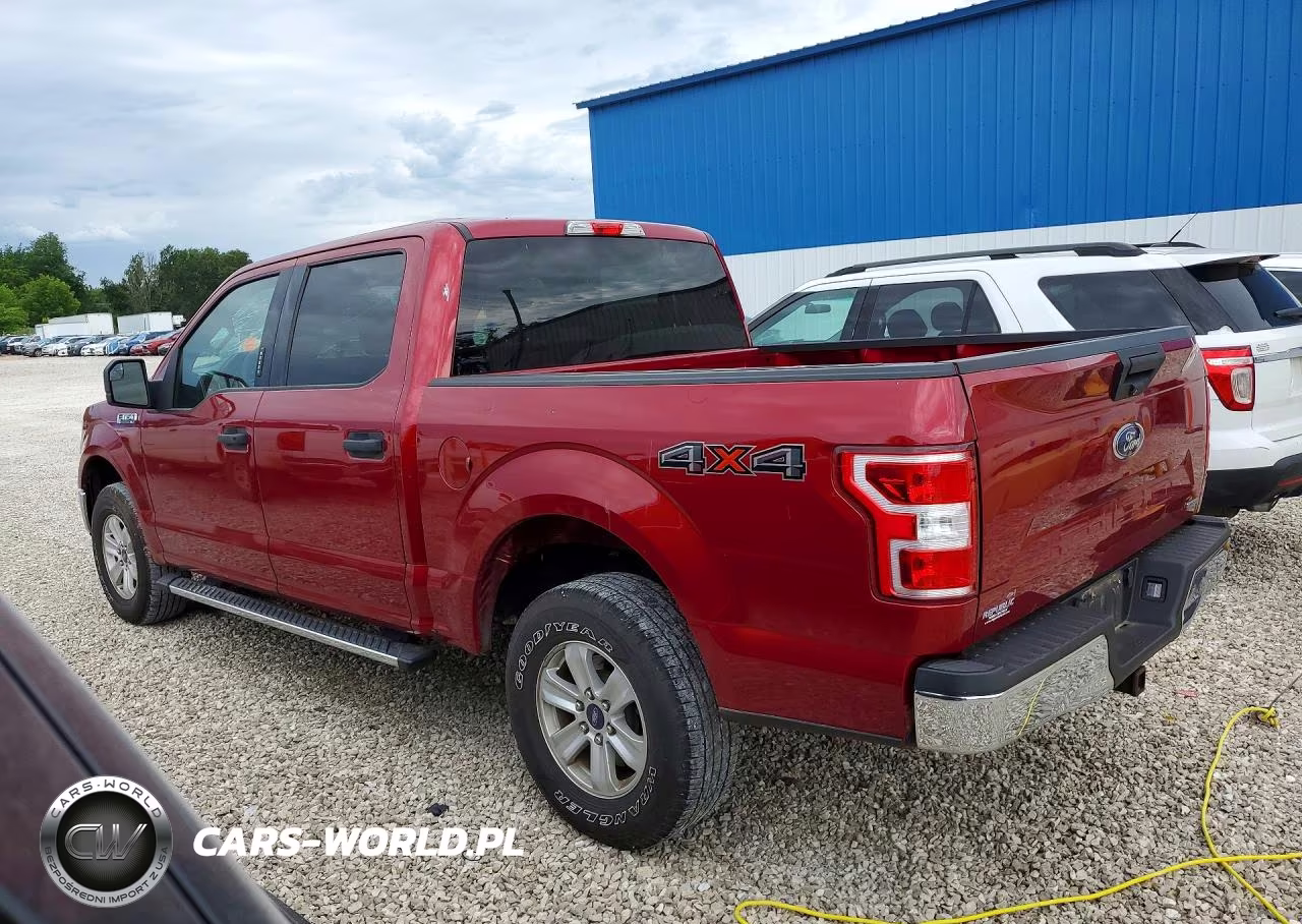 2018 Ford F150 Supercrew VIN:1FTEW1EP9JKF03824 - 2