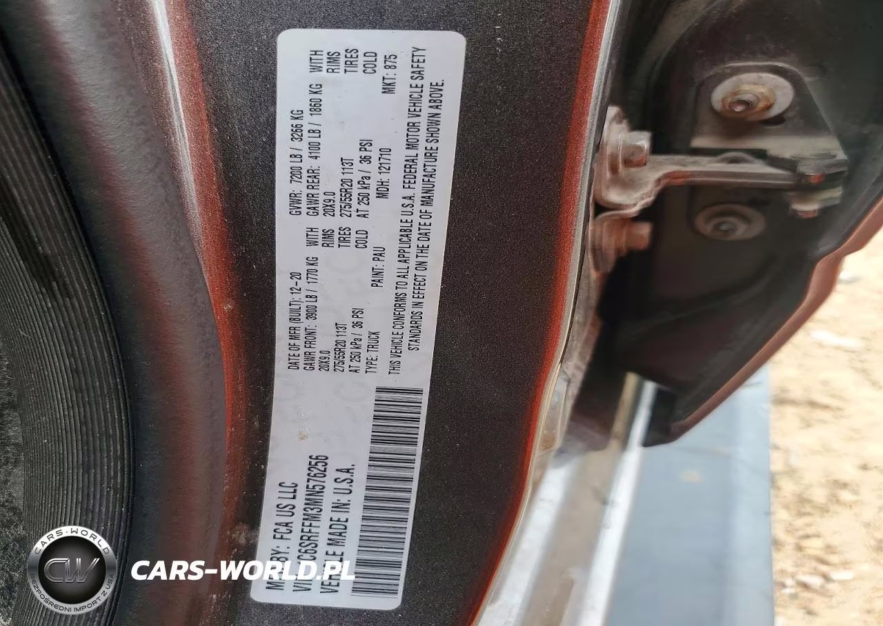 2021 Ram 1500 Big Horn VIN:1C6SRFFM3MN576256 - 12
