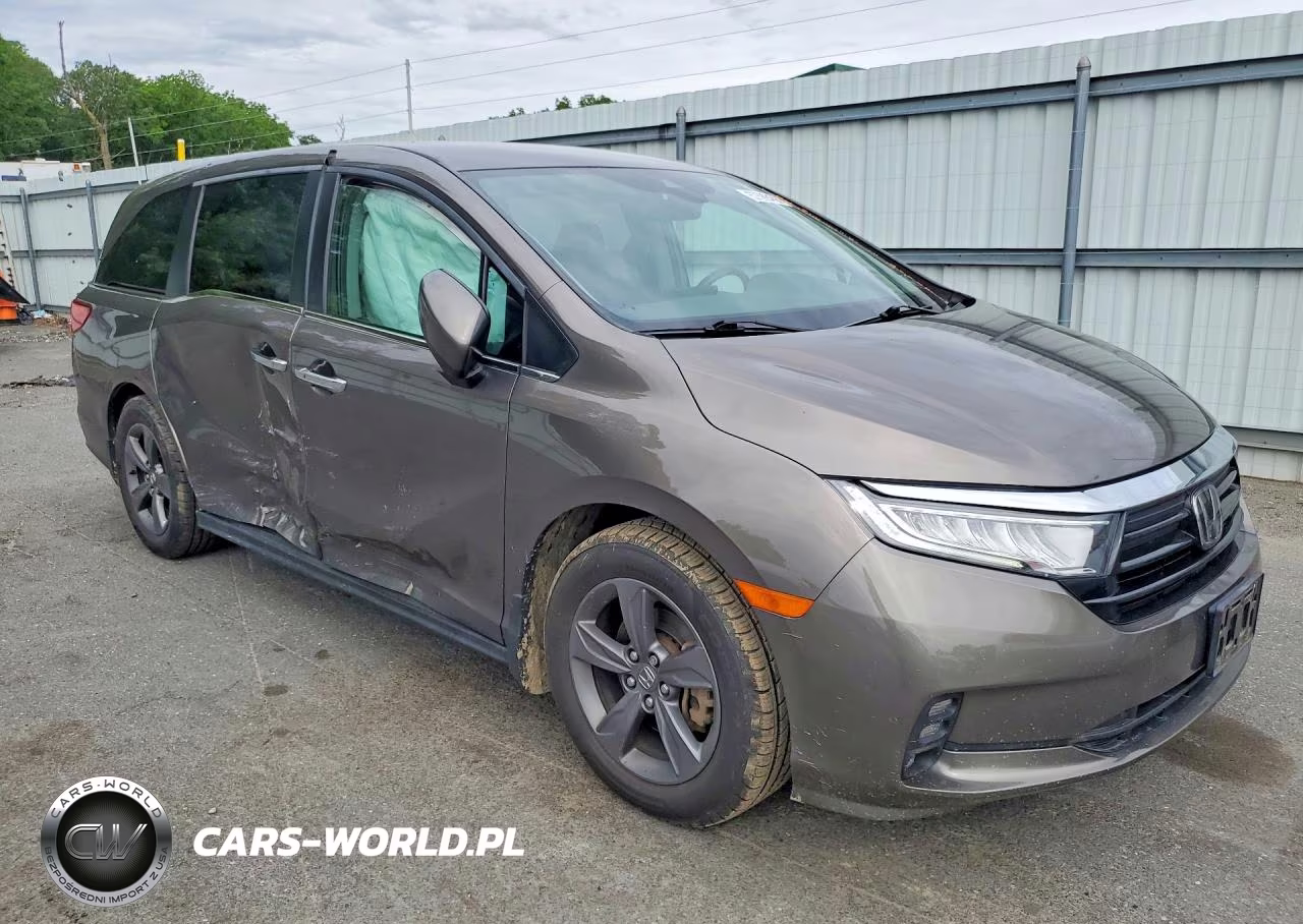 2021 Honda Odyssey Ex VIN:5FNRL6H52MB022798 - 4