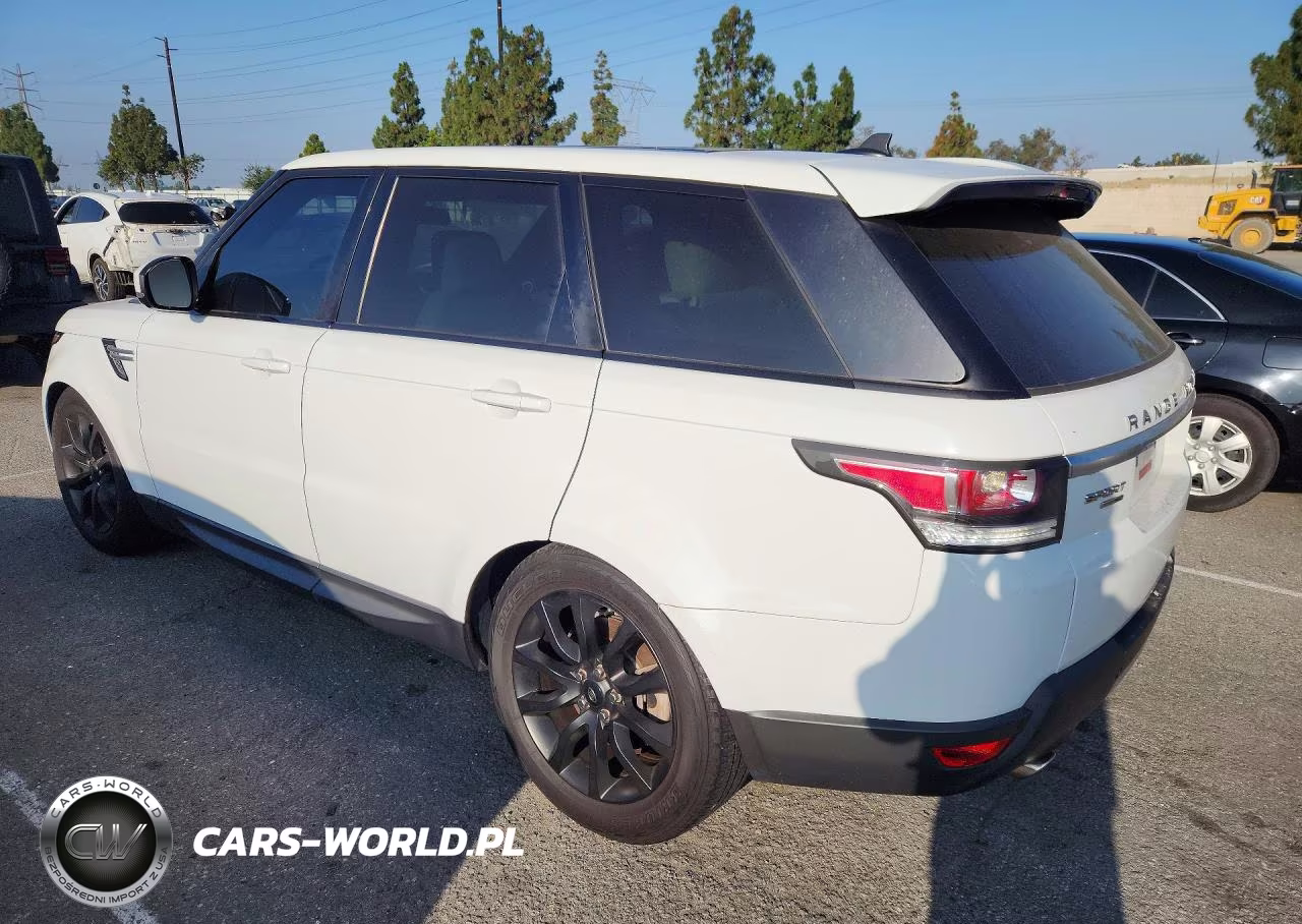2016 Land Rover Range Rover Sport Hse VIN:SALWR2PF6GA592930 - 2
