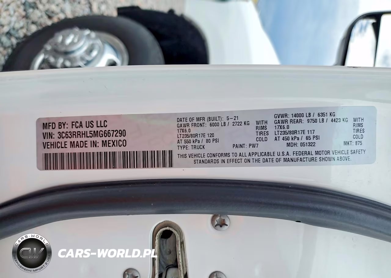 2021 Ram 3500 Big Horn VIN:3C63RRHL5MG667290 - 13