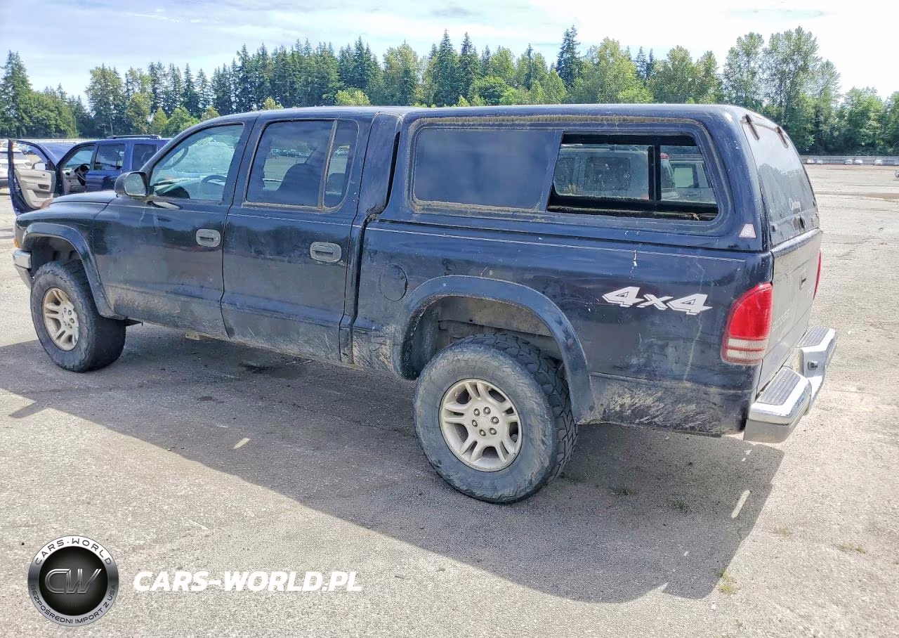2004 Dodge Dakota Quad Slt VIN:1D7HG48N94S510028 - 2