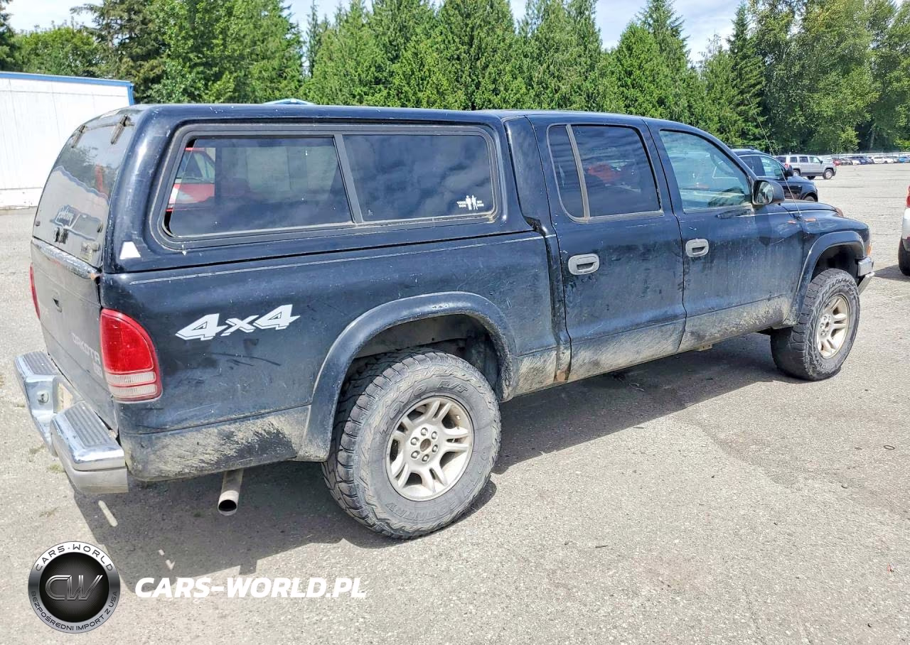 2004 Dodge Dakota Quad Slt VIN:1D7HG48N94S510028 - 3