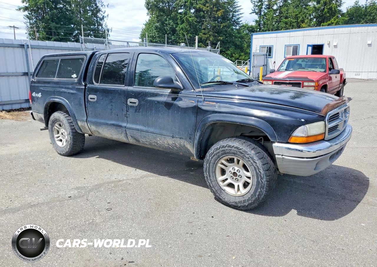 2004 Dodge Dakota Quad Slt VIN:1D7HG48N94S510028 - 4