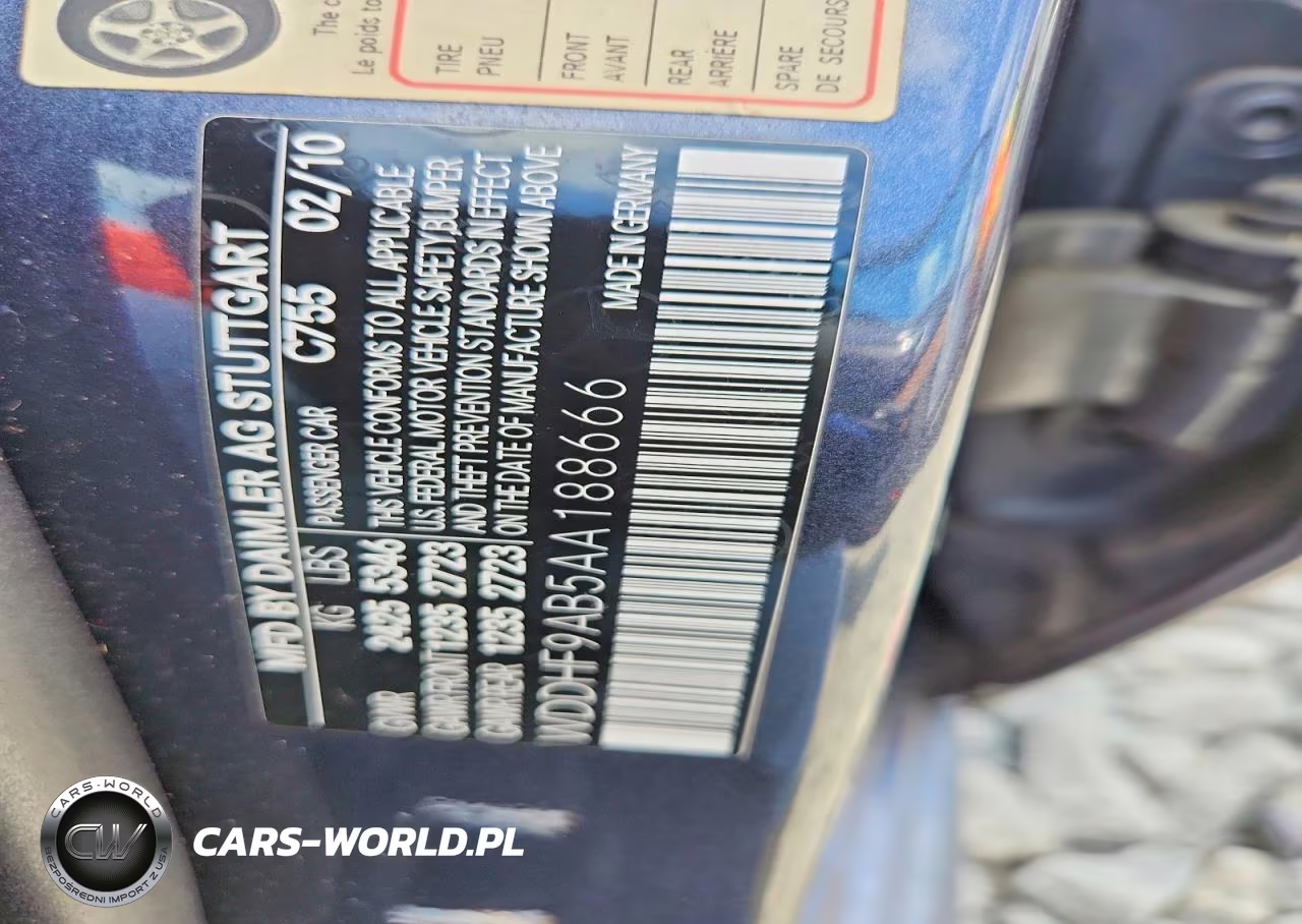 2010 Mercedes-Benz E 550 4Matic VIN:WDDHF9AB5AA188666 - 12