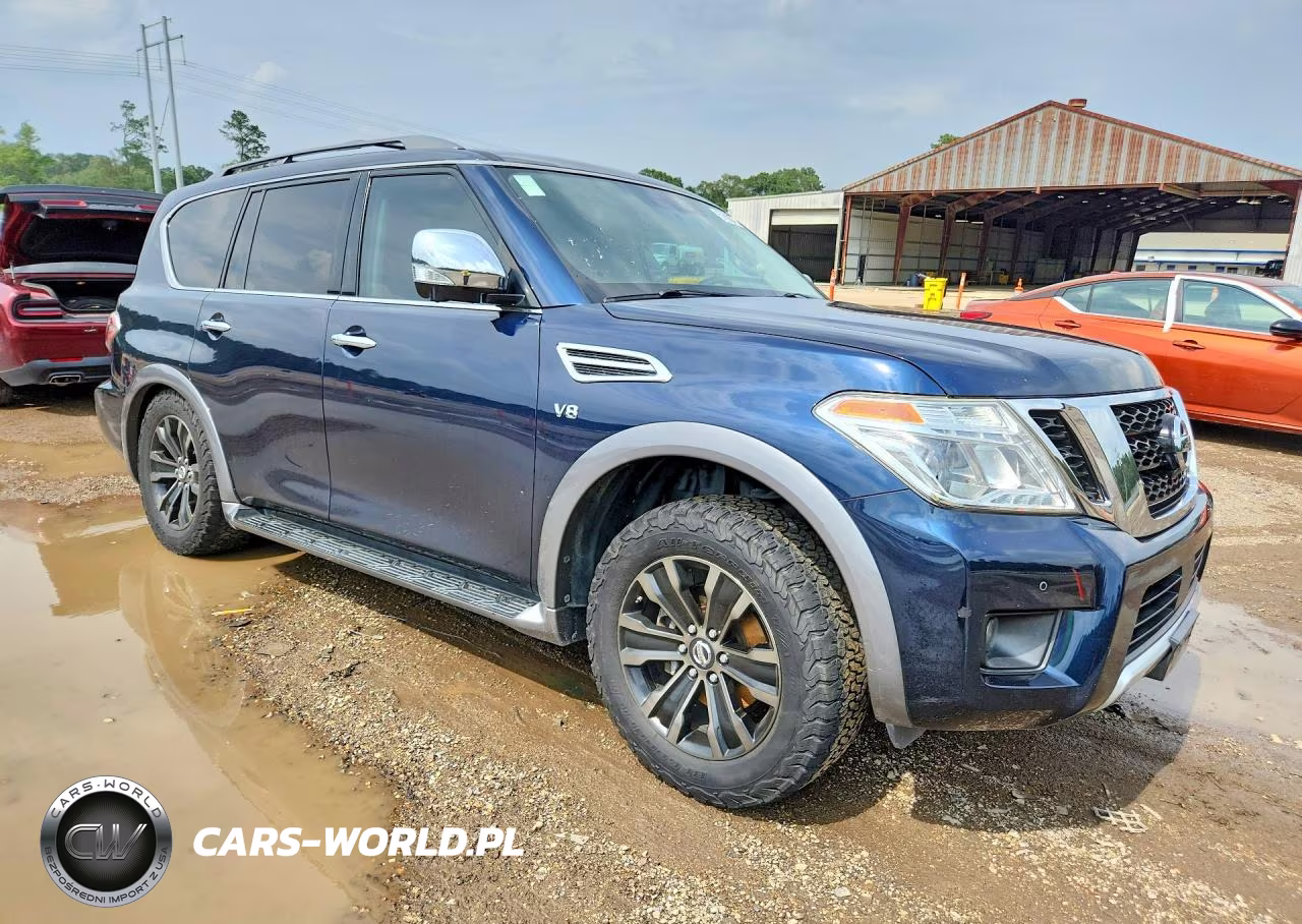 2018 Nissan Armada Platinum VIN:JN8AY2NC9JX501235 - 4