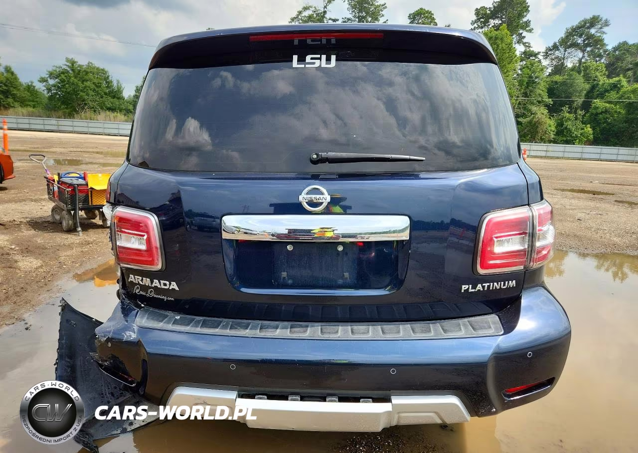 2018 Nissan Armada Platinum VIN:JN8AY2NC9JX501235 - 6
