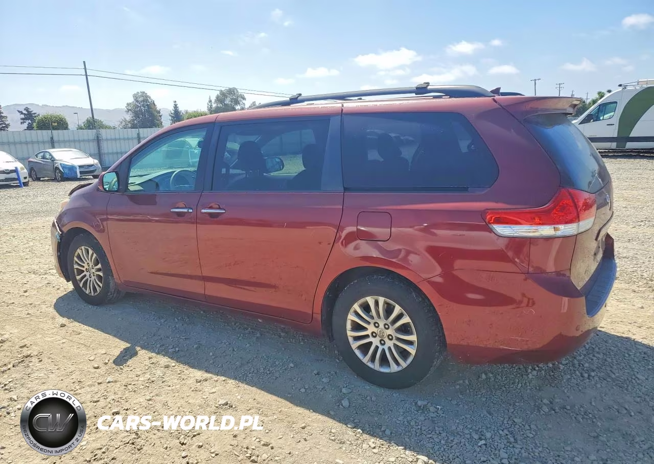 2011 Toyota Sienna Xle 8-Passenger VIN:5TDYK3DC0BS080631 - 2