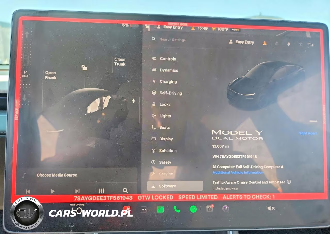 2026 Tesla Model Y VIN:7SAYGDEE3TF561943 - 9