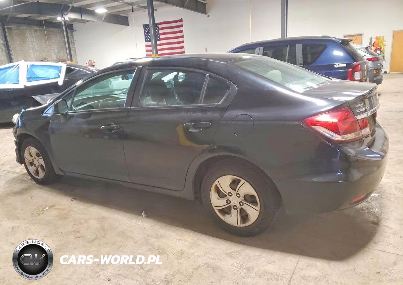 2013 Honda Civic Lx VIN:2HGFB2F59DH563747 - 2