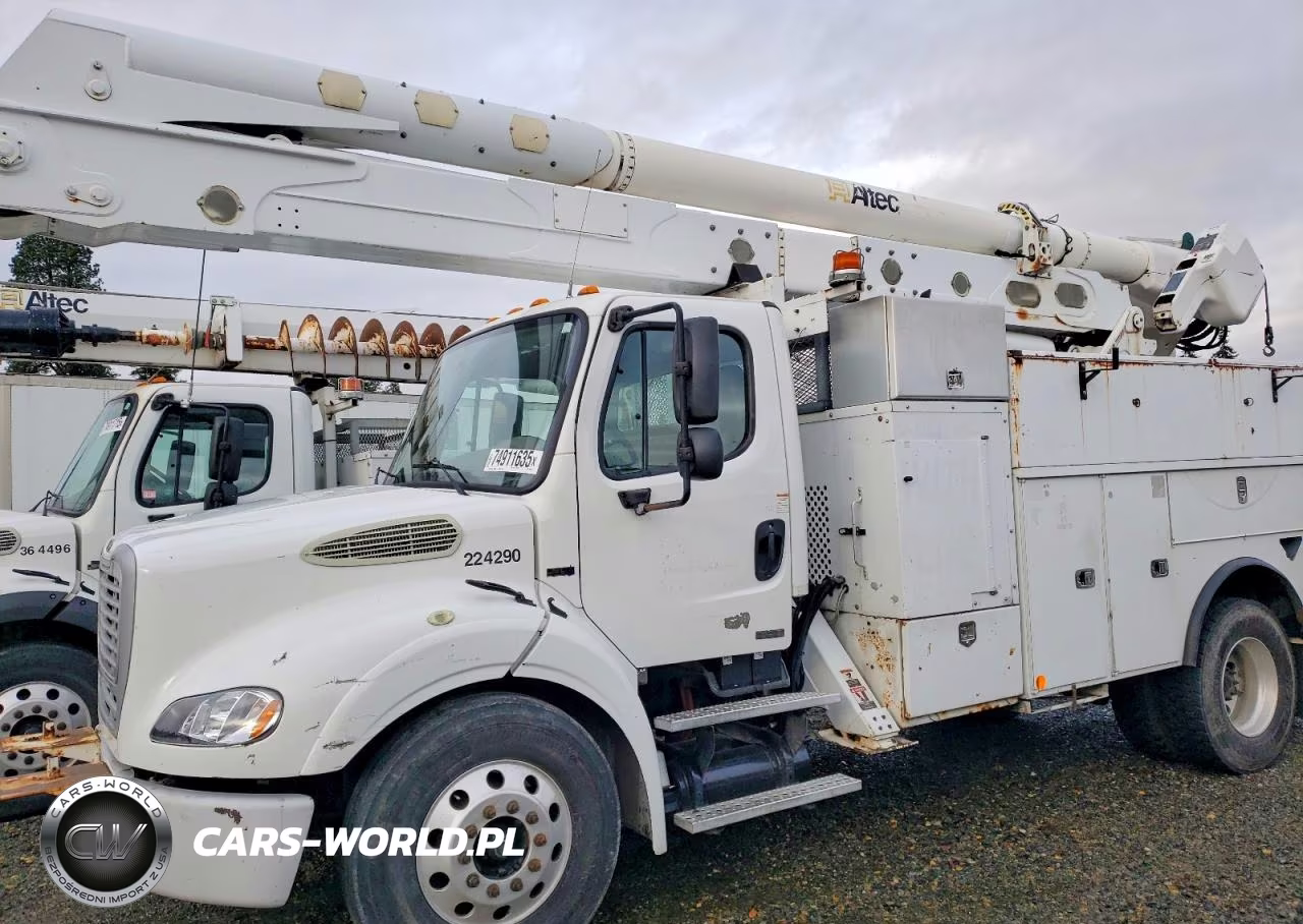 2014 Freightliner Business Class M2 Bucket Truck VIN:1FVAC4DX9EHFU6757 - 9