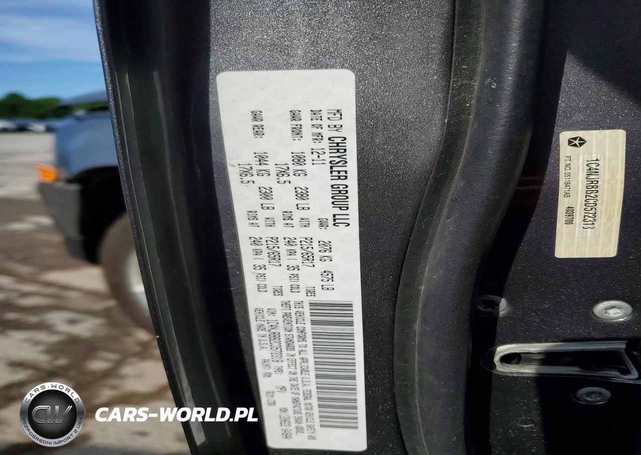 2012 Jeep Patriot Sport VIN:1C4NJRBB2CD572318 - 13
