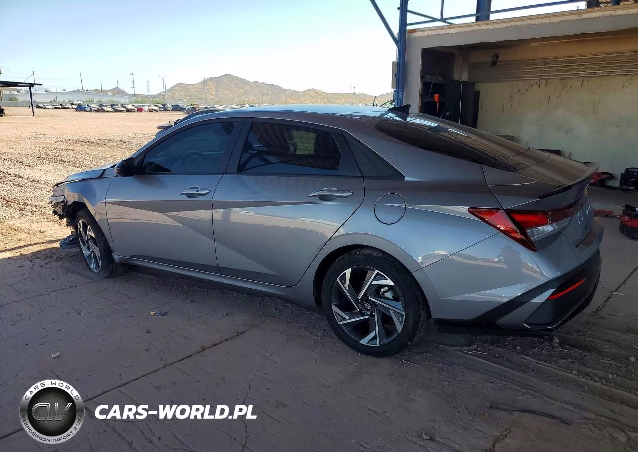 2025 Hyundai Elantra Sel Sport VIN:KMHLM4DG9SU039581 - 2