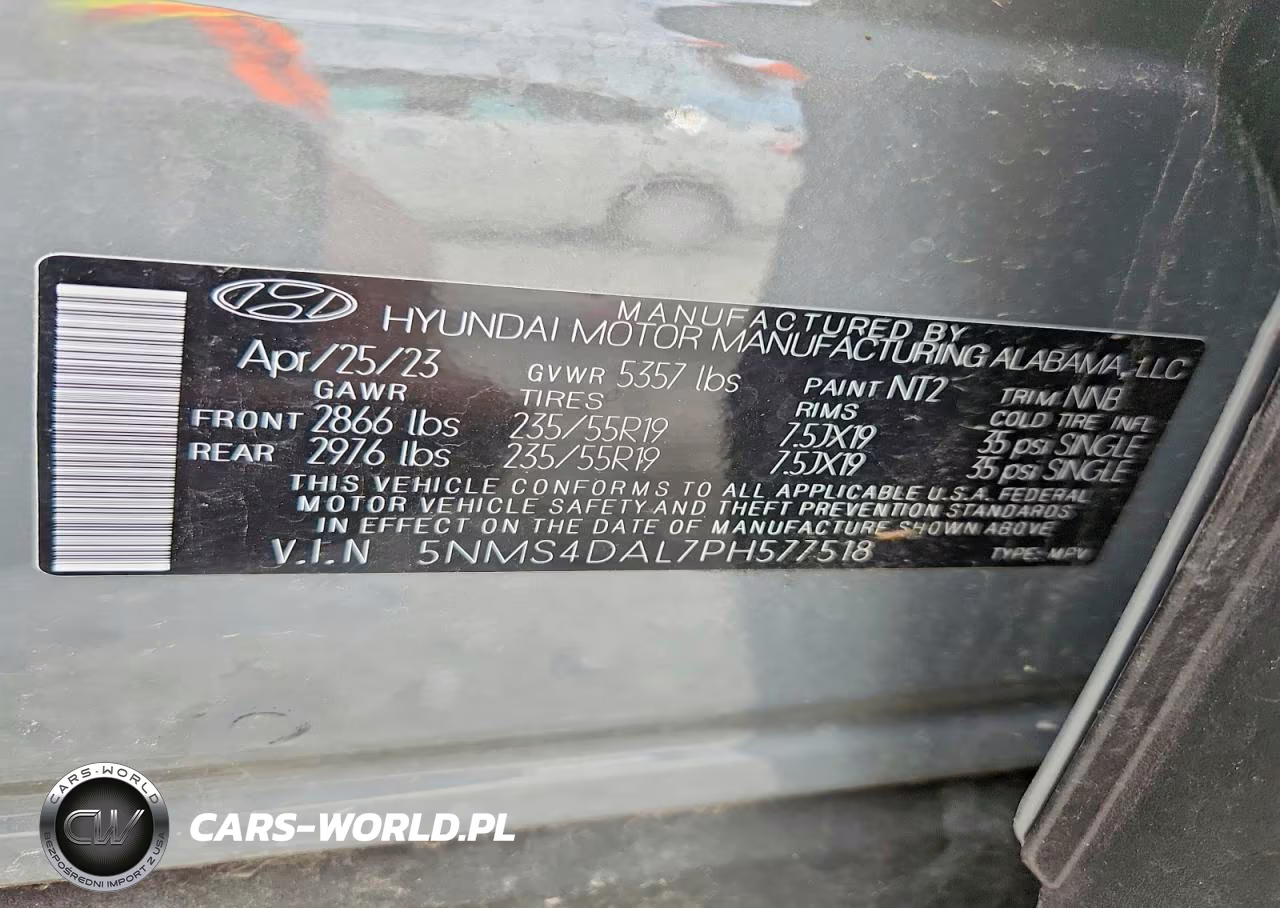 2023 Hyundai Santa Fe Limited VIN:5NMS4DAL7PH577518 - 13