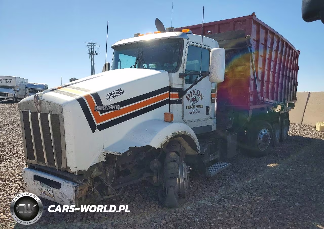 2008 Kenworth T800 Dump Truck VIN:1NKDX00X08J214288 - 2