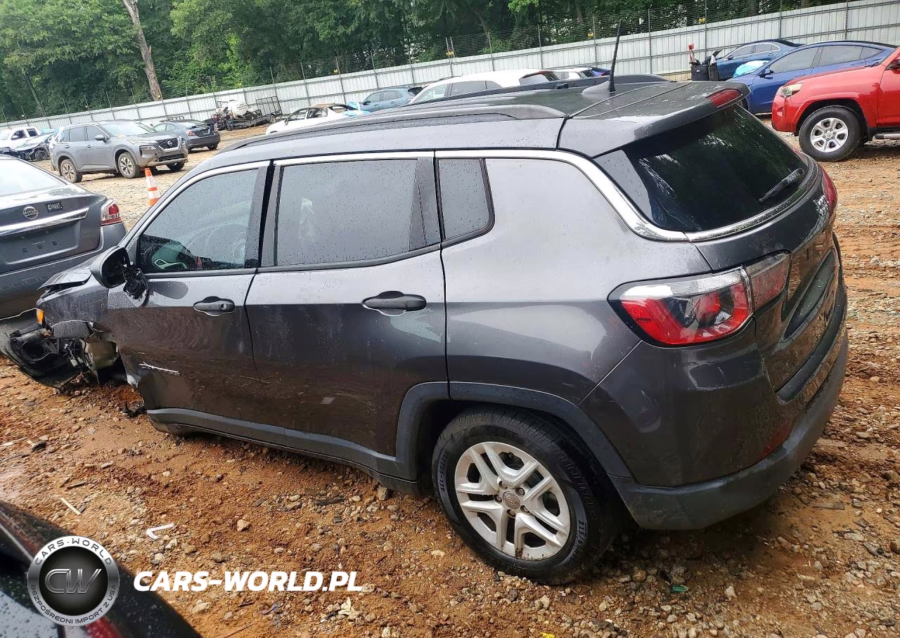 2019 Jeep Compass Sport VIN:3C4NJCAB8KT614076 - 2