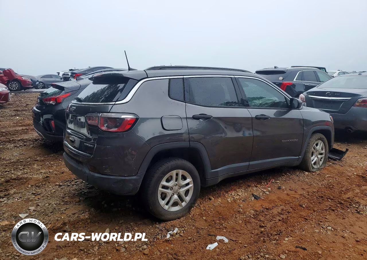 2019 Jeep Compass Sport VIN:3C4NJCAB8KT614076 - 3