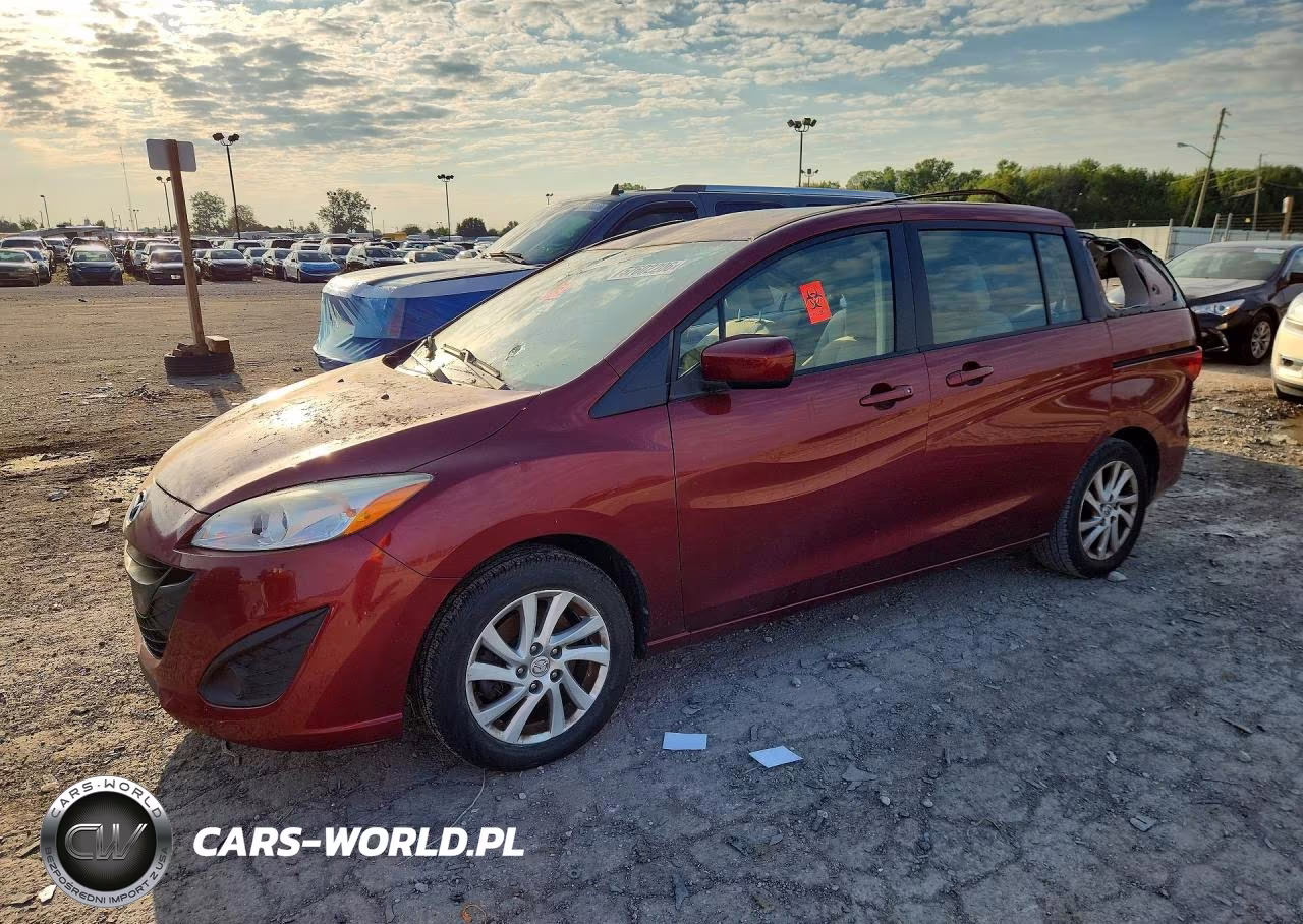 2012 Mazda 5 VIN:JM1CW2BL4C0119964 - 1