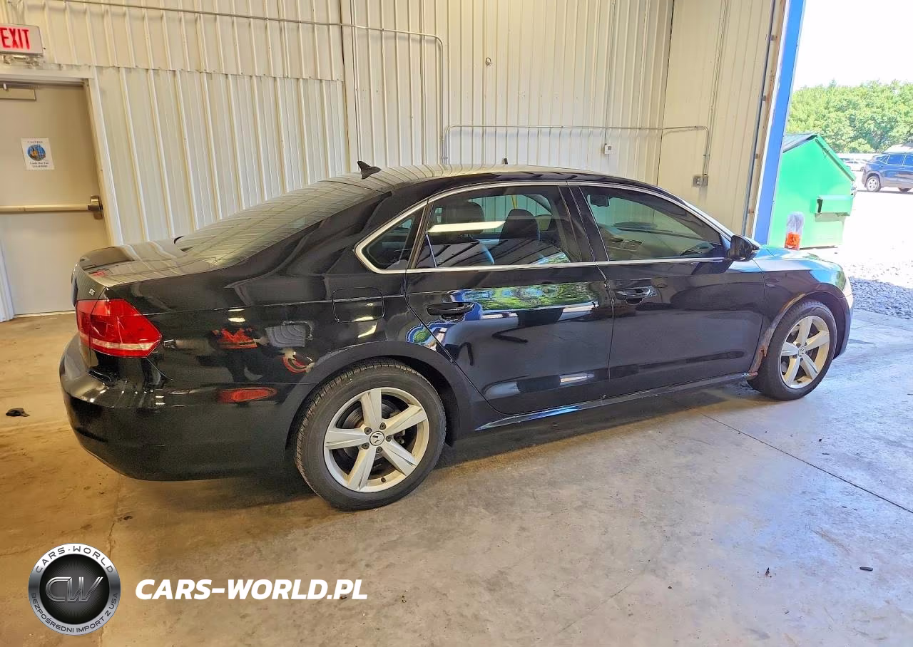 2012 Volkswagen Passat Se VIN:1VWBP7A37CC009283 - 3