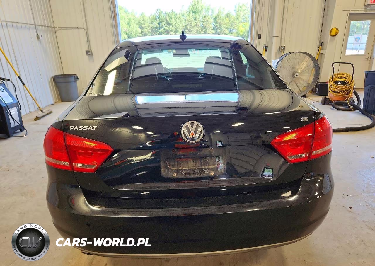 2012 Volkswagen Passat Se VIN:1VWBP7A37CC009283 - 6