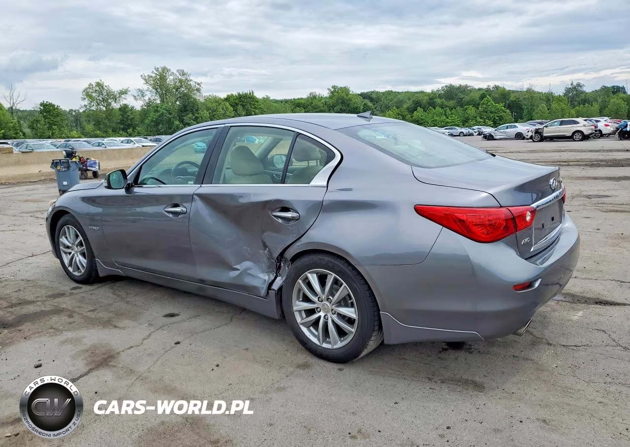 2014 Infiniti Q50 Hybrid Premium VIN:JN1AV7AR6EM702449 - 2