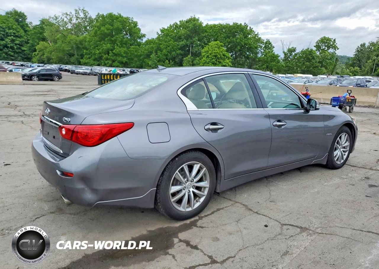 2014 Infiniti Q50 Hybrid Premium VIN:JN1AV7AR6EM702449 - 3