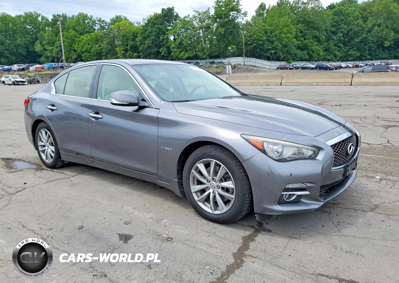 2014 Infiniti Q50 Hybrid Premium VIN:JN1AV7AR6EM702449 - 4