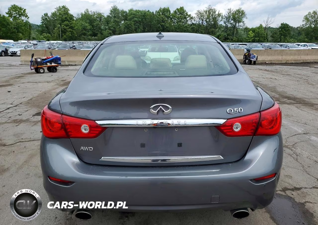 2014 Infiniti Q50 Hybrid Premium VIN:JN1AV7AR6EM702449 - 6