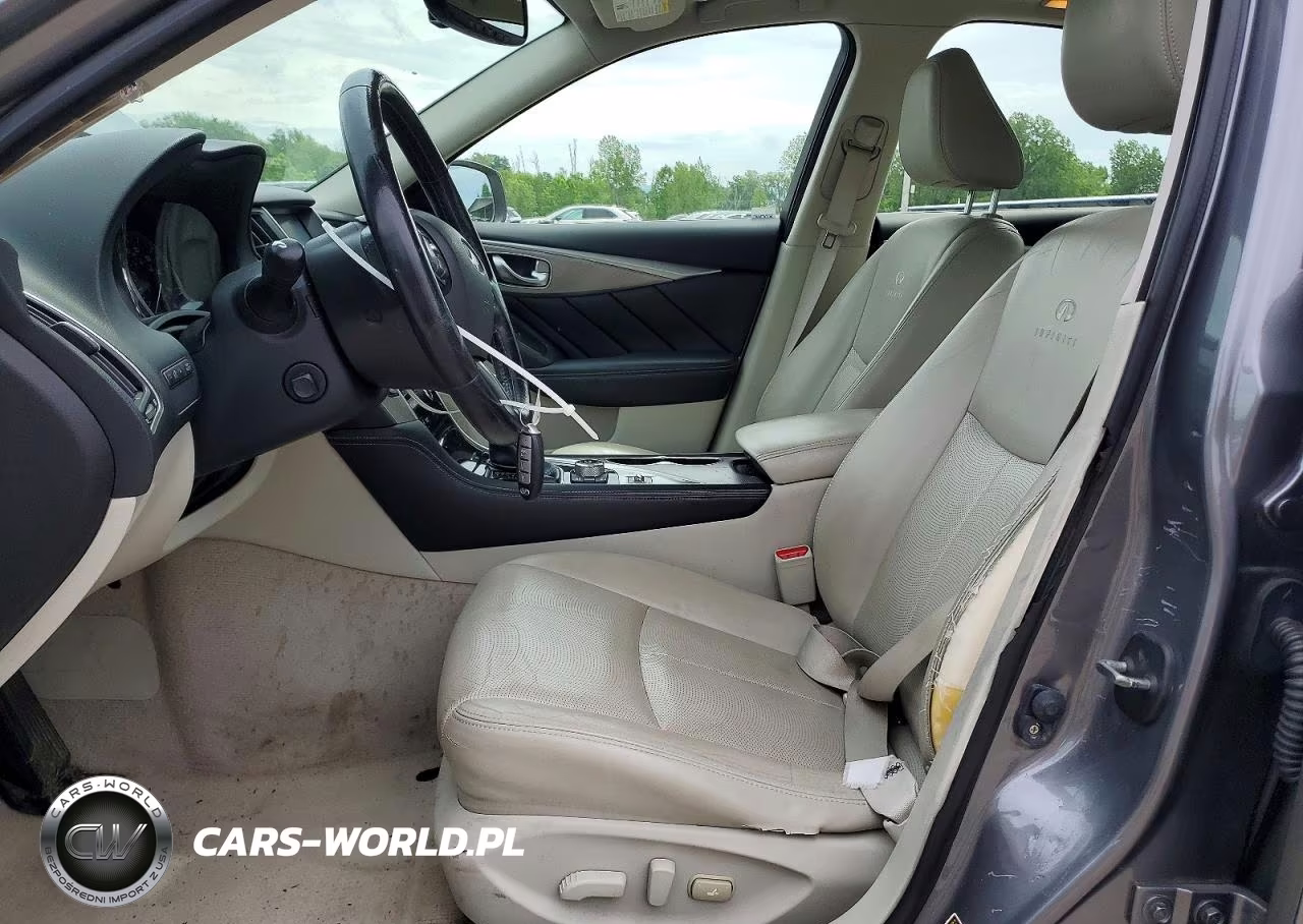 2014 Infiniti Q50 Hybrid Premium VIN:JN1AV7AR6EM702449 - 7