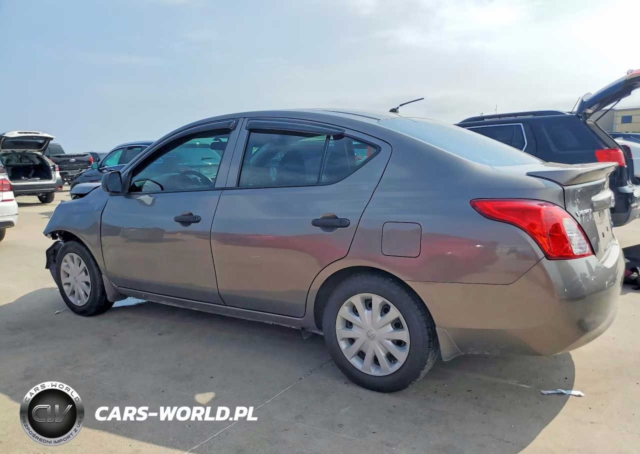 2014 Nissan Versa 1.6 S Plus VIN:3N1CN7AP2EL846128 - 2