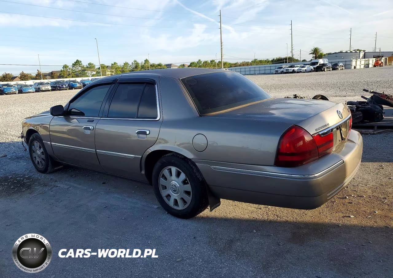 2003 Mercury Grand Marquis Ls VIN:2MEHM75W33X659496 - 2