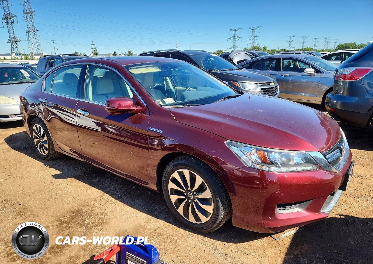 2015 Honda Accord Hybrid Exl VIN:1HGCR6F5XFA004375 - 4