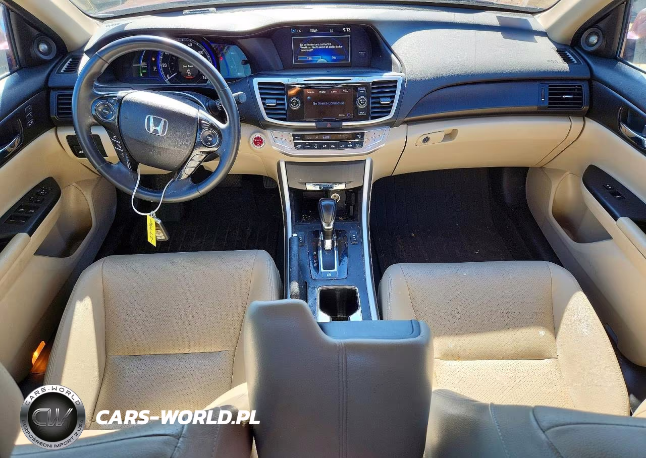 2015 Honda Accord Hybrid Exl VIN:1HGCR6F5XFA004375 - 8