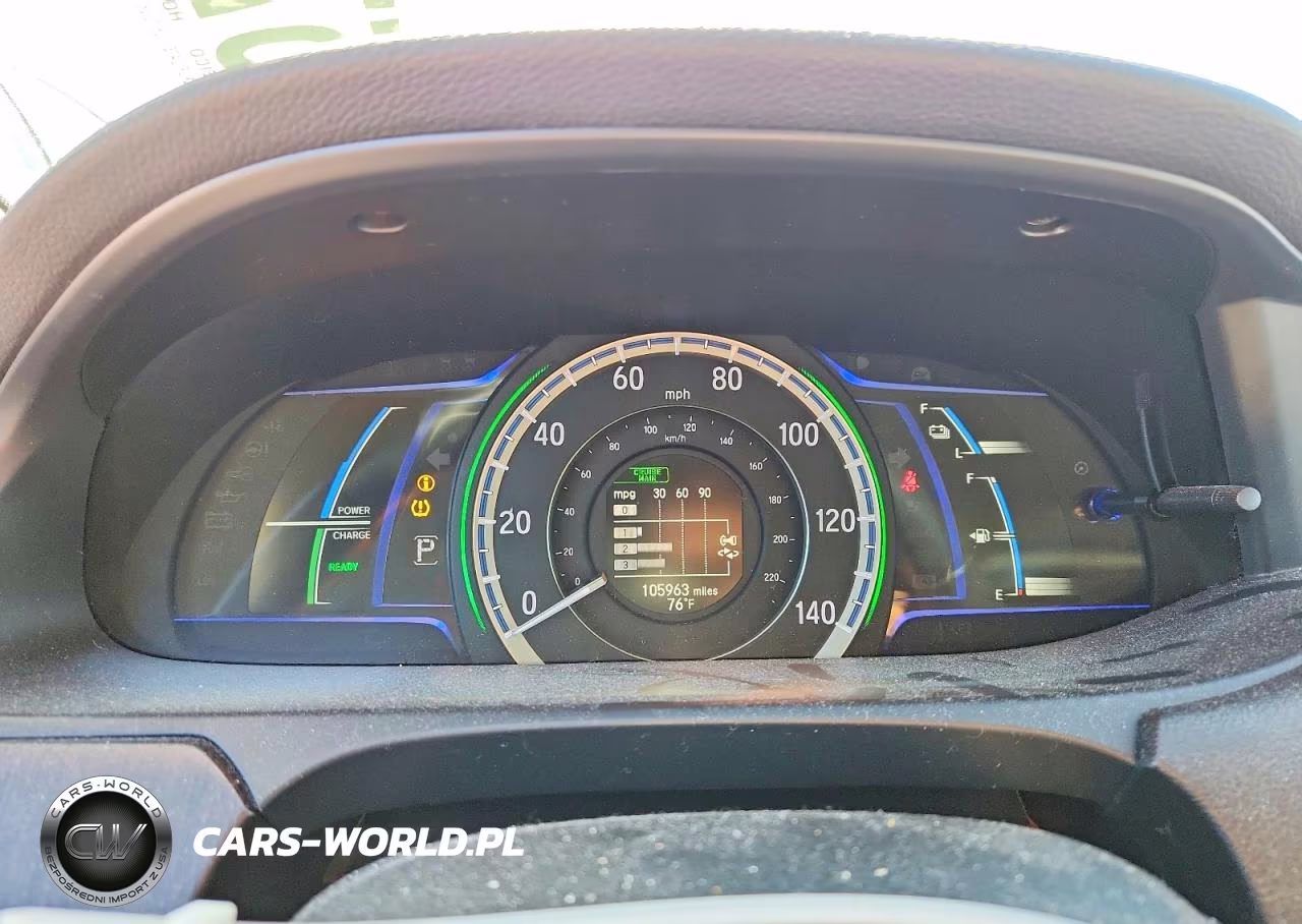 2015 Honda Accord Hybrid Exl VIN:1HGCR6F5XFA004375 - 9
