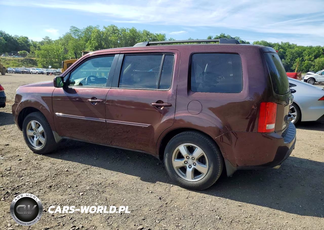 2009 Honda Pilot Exl VIN:5FNYF485X9B029285 - 2