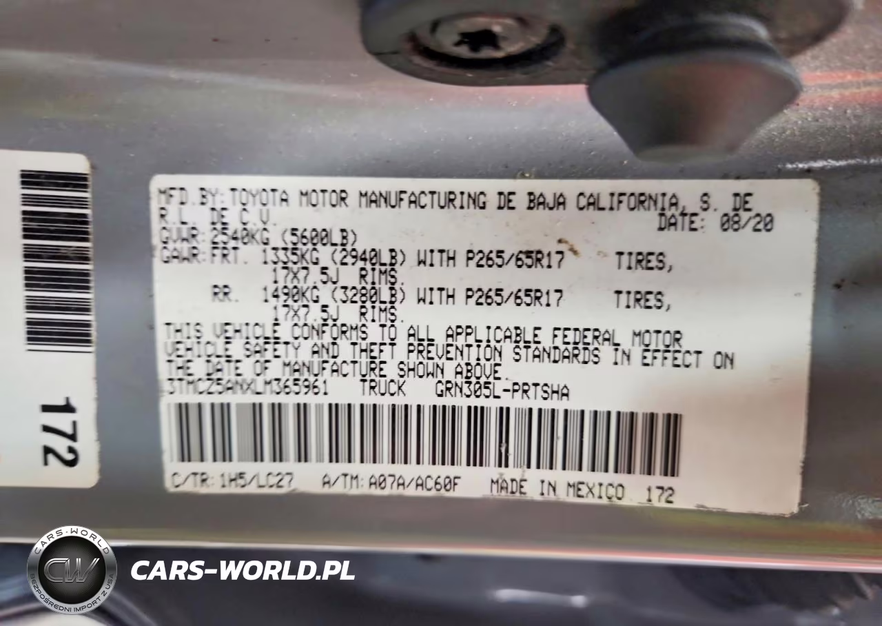 2020 Toyota Tacoma Trd Sport VIN:3TMCZ5ANXLM365961 - 13