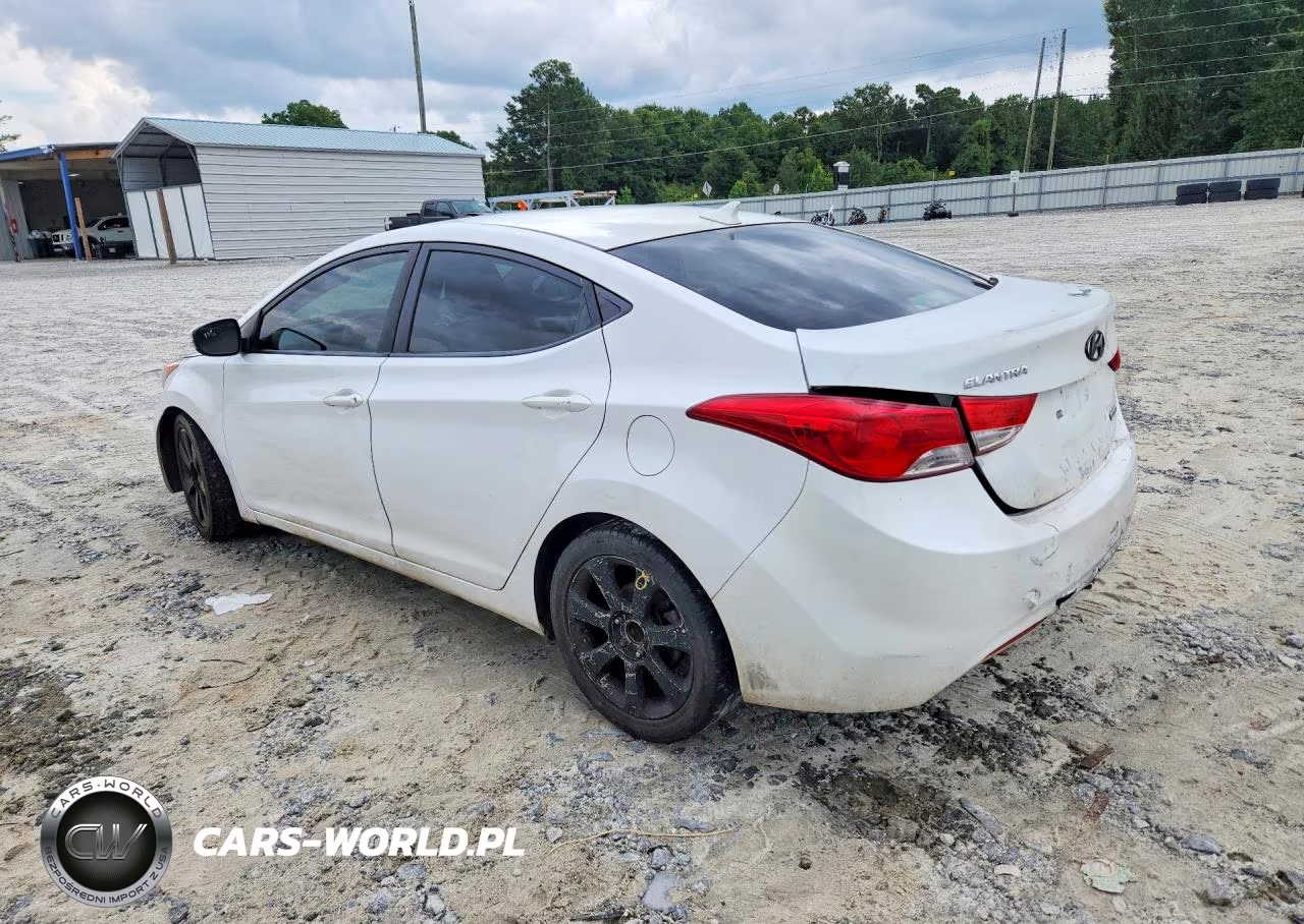 2012 Hyundai Elantra Limited VIN:5NPDH4AE4CH117910 - 2