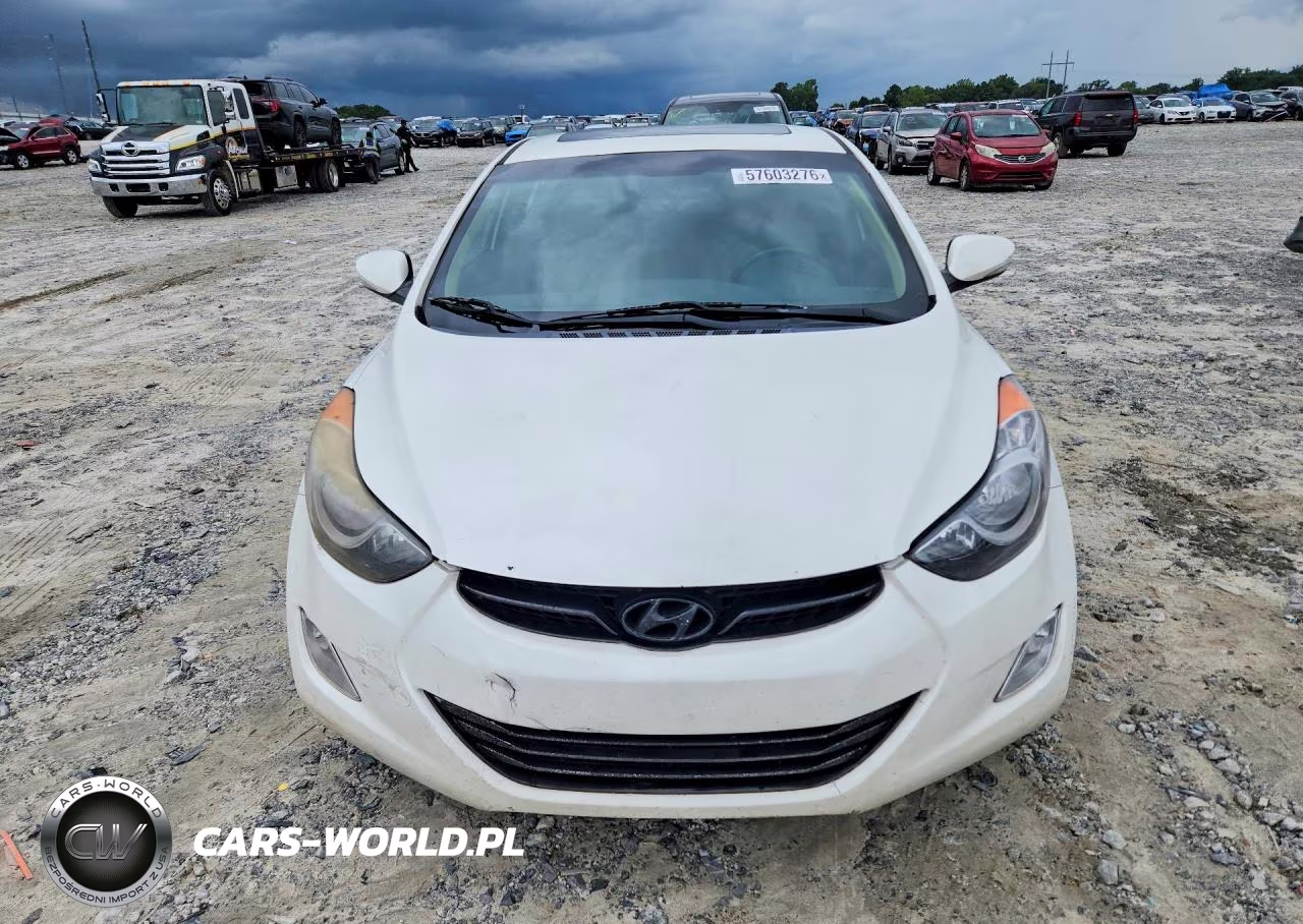 2012 Hyundai Elantra Limited VIN:5NPDH4AE4CH117910 - 5