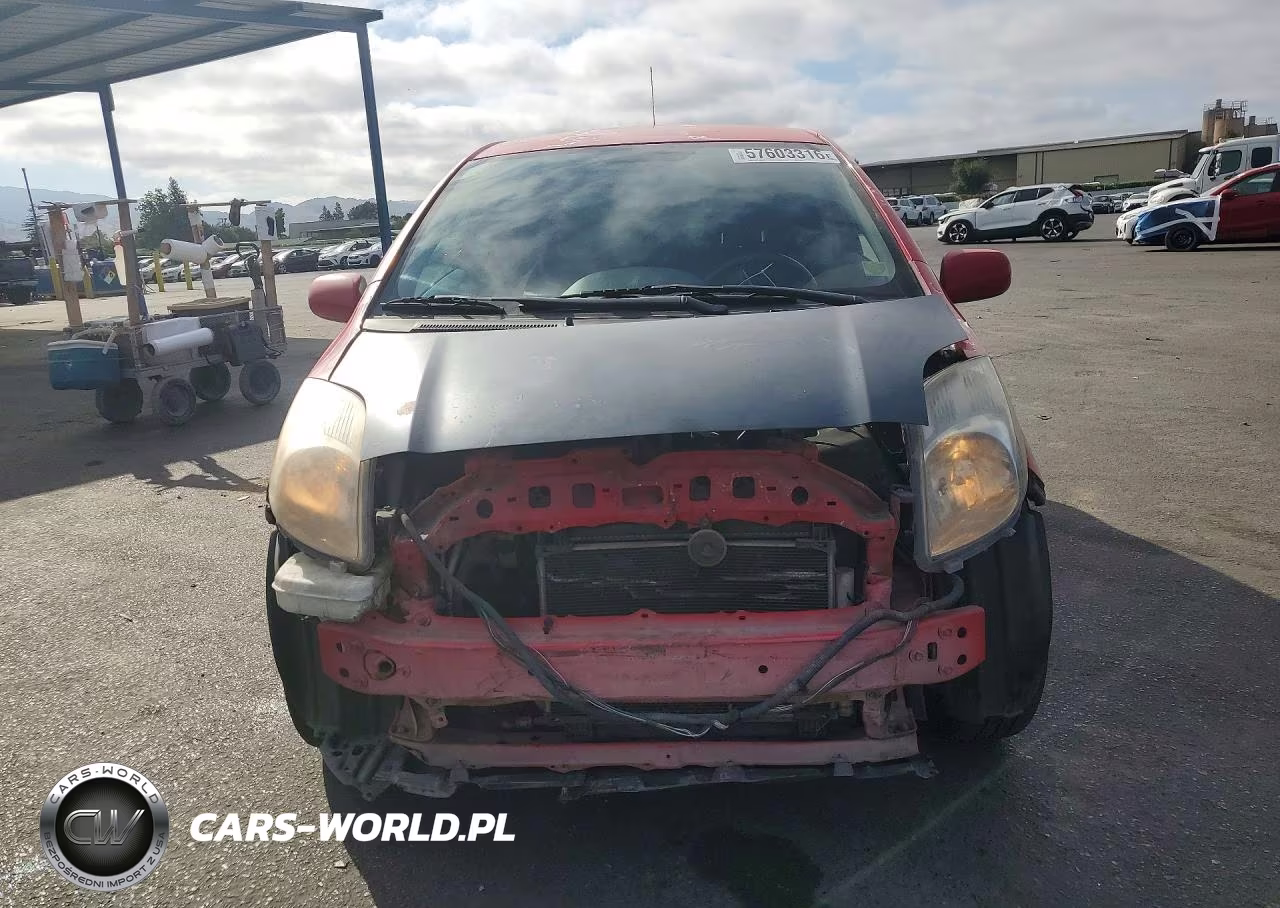 2008 Toyota Yaris Base VIN:JTDJT923685170529 - 5