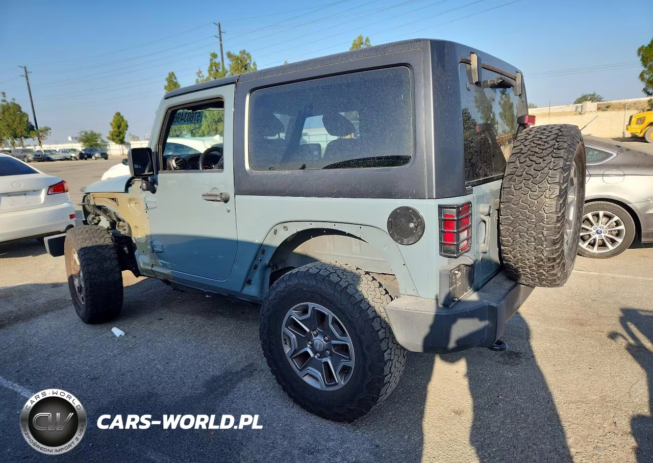 2015 Jeep Wrangler Sport VIN:1C4AJWAG6FL537186 - 2