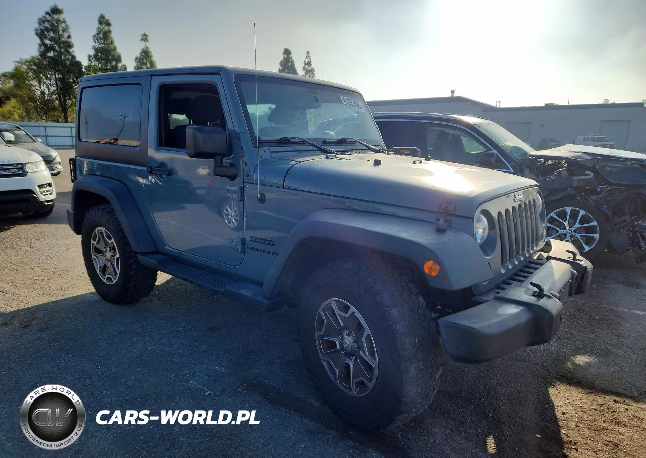 2015 Jeep Wrangler Sport VIN:1C4AJWAG6FL537186 - 4