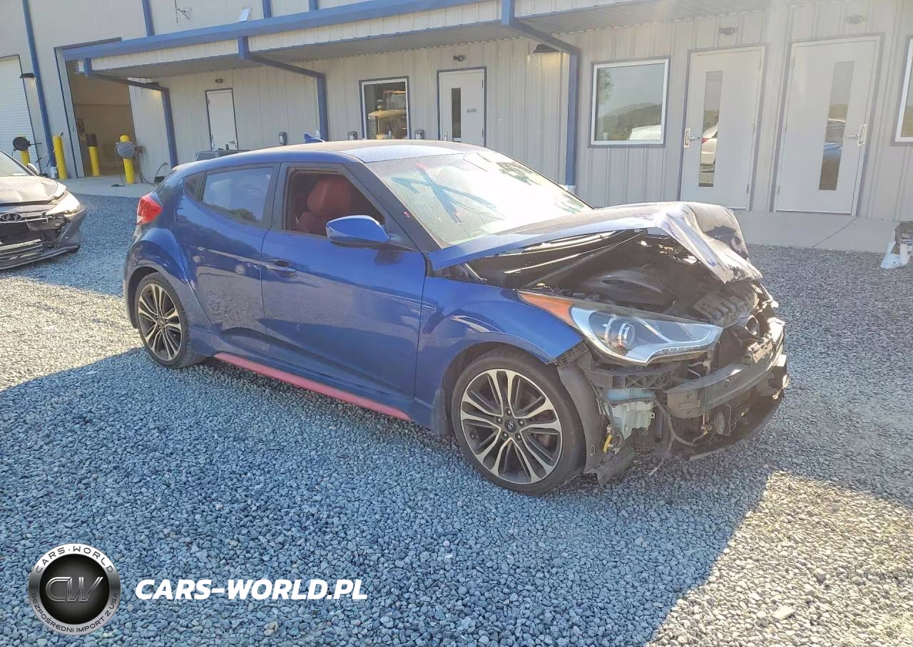 2016 Hyundai Veloster Turbo VIN:KMHTC6AE5GU282846 - 4
